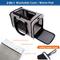 Show in main carousel: Gapzer Soft-Sided Collapsible & Washable Travel Dog & Cat Carrier, 18.1 x 11.8 x 11.8-in, Grey slide 7 of 10