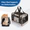 Show in main carousel: Gapzer Soft-Sided Collapsible & Washable Travel Dog & Cat Carrier, 18.1 x 11.8 x 11.8-in, Grey slide 6 of 10