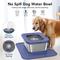 Show in main carousel: Decflow 10-L Stainless Steel No Spill Anti-Splash Dog Water Bowl with XX-Large Silicone Mat, Blue slide 4 of 10
