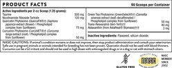 ThorneVET Longevity Complex Powder Supplement for Dogs, 90 scoops slide 2 of 8