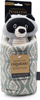 Show full view: Pendleton Camp Pal Racoon Dog Toy slide 7 of 7
