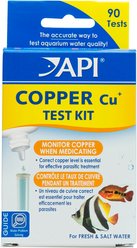 API Copper Cu+ Freshwater & Saltwater Aquarium Test Kit, 90 count