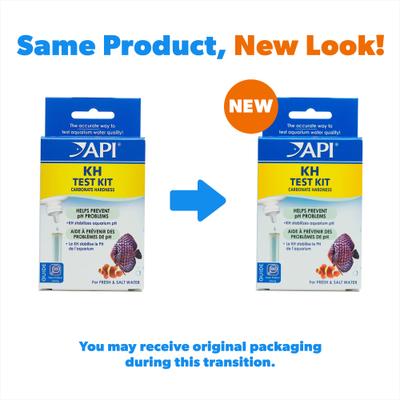 Show full view: API KH Carbonate Hardness Fresh & Salt Water Aquarium Test Kit slide 2 of 9
