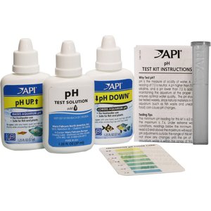 API pH Freshwater Aquarium Test & Adjuster Kit, 250 count