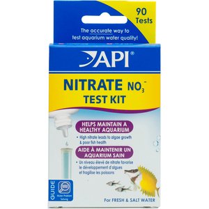 API Nitrate NO3 Freshwater & Saltwater Aquarium Test Kit, 90 count