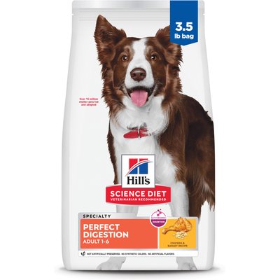 Hill's Science Diet Hill's Science Diet Adult Perfect Digestion Chicken & Barley Recipe Dry Dog Food, 3.5-lb bag