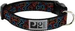 RC Pets Bones Dog Collar, X-Small: 7 to 9-in neck, 5/8-in wide
