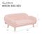 Show in main carousel: Sam's Pets Akkeri Boucle Couch Dog Bed, Pink, Small: 29-in slide 8 of 8