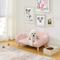 Show in main carousel: Sam's Pets Akkeri Boucle Couch Dog Bed, Pink, Small: 29-in slide 4 of 8