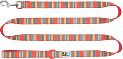 RC Pets Nylon, Polyester & Coated Metal Reflective Label Dog Leash, Multi Stripes, 6-ft long, 1-in wide