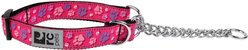 RC Pets Fresh Tracks Pink Dog Training Collar, Small: 9 to 14-in neck, 3/4-in wide