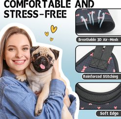 Supet Dog Grooming Hammock for Nail Trimming, Black, Large slide 2 of 7