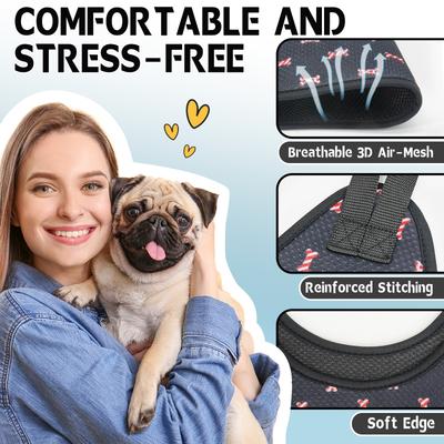 Show full view: Supet Dog Grooming Hammock for Nail Trimming, Black, Small slide 5 of 7