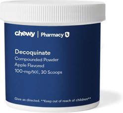 Decoquinate Compounded Apple Powder, 100 mg/5CC scoop, 30 scoops for Veterinary use