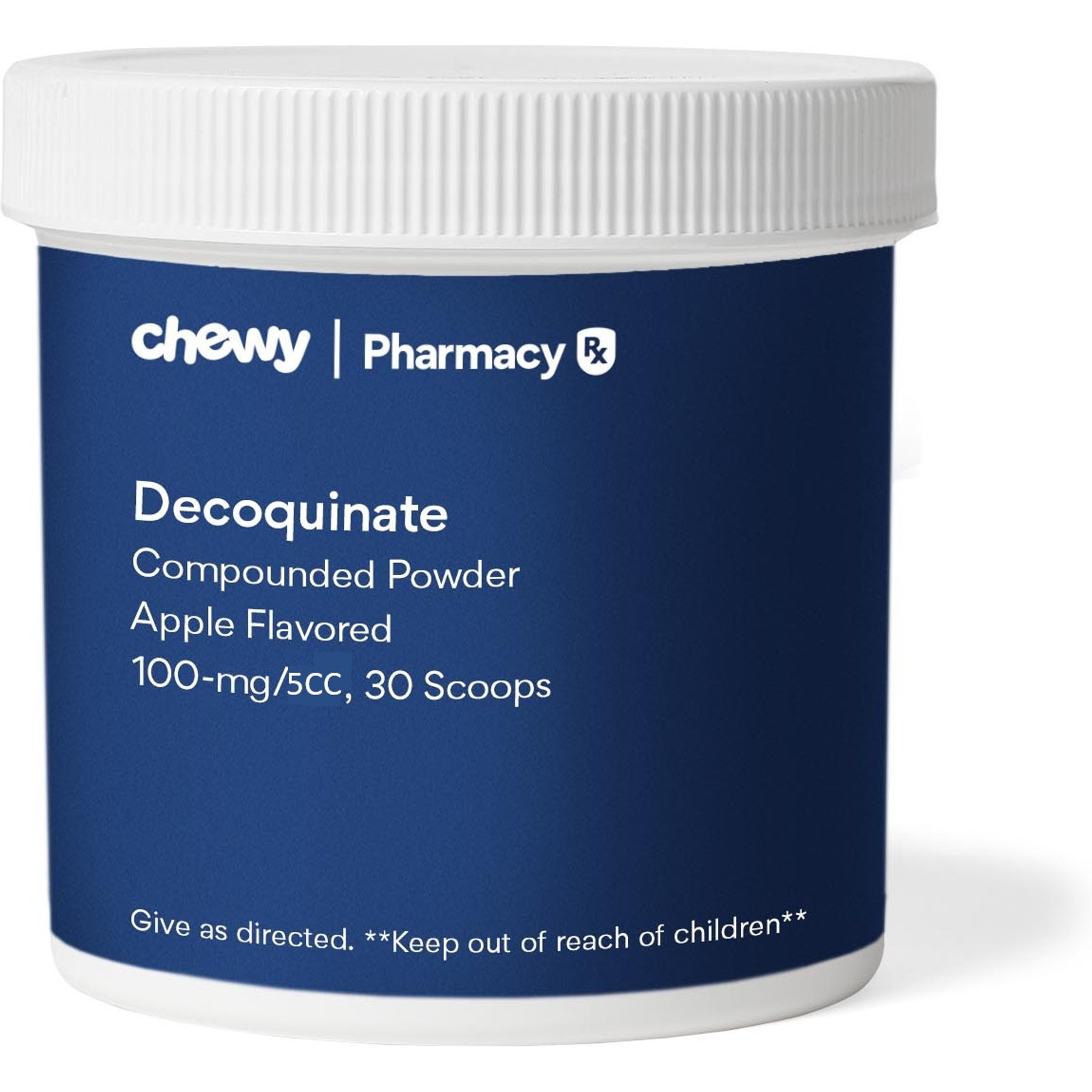 Decoquinate Compounded Apple Powder, 100 mg/5CC scoop, 30 scoops for Veterinary use