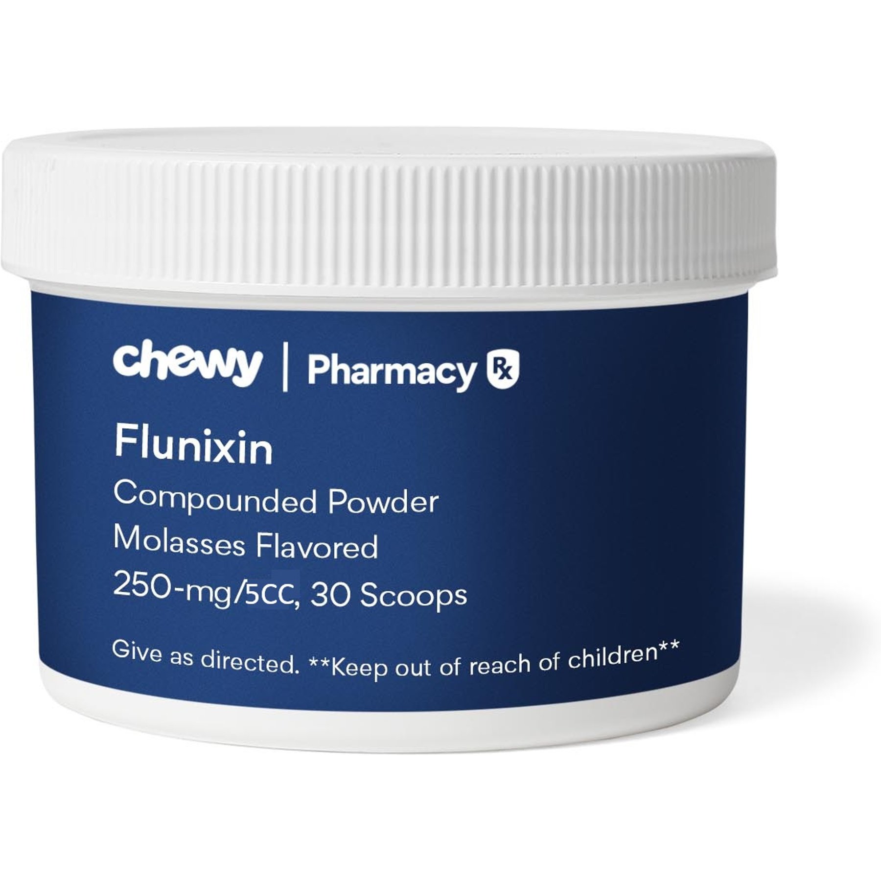Flunixin Compounded Molasses Powder, 250 mg/5CC scoop, 30 scoops for Veterinary use
