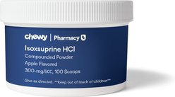 Isoxsuprine HCl Compounded Apple Powder, 300 mg/5CC scoop, 100 scoops for Veterinary use