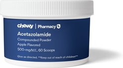 Acetazolamide Compounded Apple Powder, 500 mg/5CC scoop, 60 scoops for Veterinary use