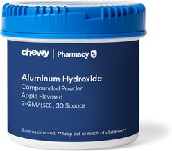 Aluminum Hydroxide Compounded Apple Powder, 2 GM/15CC scoop, 30 scoops for Veterinary use