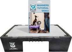 Blue-9 KLIMB Jr. Professionally Designed Dog Training Platform, Black