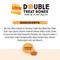 Show in main carousel: Ultra Chewy Double Treat Bone Pumpkin Dog Dental Chew Treats, 2.8-oz bag, 5 count slide 4 of 7