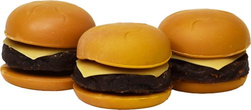 Show full view: Ultra Chewy Cheeseburger Long-Lasting Dog Chew Treats, 5.5-oz bag, 2 count slide 6 of 6