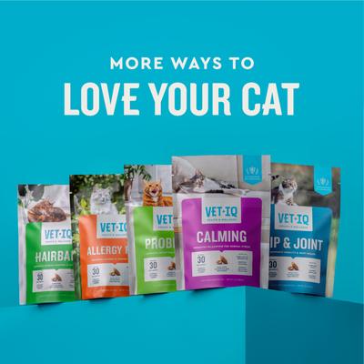 Show full view: VetIQ Chicken Flavored Chew Calming Supplement for Cats, 3.7-oz bag slide 9 of 11