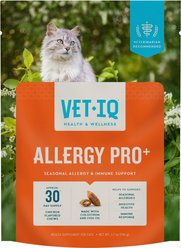 VetIQ Chicken Flavored Chew Allergy & Immune Supplement for Cats, 3.7-oz bag