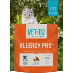 VetIQ Chicken Flavored Chew Allergy & Immune Supplement for Cats, 3.7-oz bag