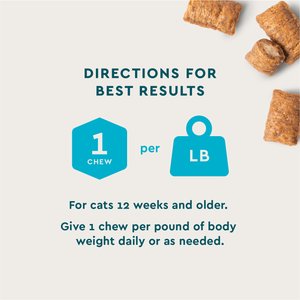 VetIQ Chicken Flavored Chew Hip & Joint Supplement for Cats, 3.7-oz bag