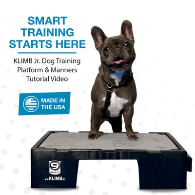 Show full view: Blue-9 KLIMB Jr. Professionally Designed Dog Training Platform, Black slide 3 of 10