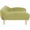 Show in main carousel: Sam's Pets Akkeri Linen Couch Dog Bed, Green, Large: 39-in slide 3 of 8