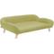 Show in main carousel: Sam's Pets Akkeri Linen Couch Dog Bed, Green, Large: 39-in slide 2 of 8
