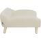 Show in main carousel: Sam's Pets Akkeri Linen Couch Dog Bed, Cream, Large: 39-in slide 4 of 9