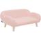 Show in main carousel: Sam's Pets Akkeri Boucle Couch Dog Bed, Pink, Small: 29-in slide 2 of 8