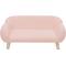 Show in main carousel: Sam's Pets Akkeri Boucle Couch Dog Bed, Pink, Small: 29-in slide 1 of 8