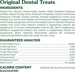 Greenies Petite Natural Original Chicken Flavor Dental Dog Treats, 60 count slide 2 of 9