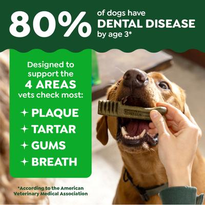Show full view: Greenies Weight Management Regular Natural Dental Dog Treats, 27 count slide 5 of 12