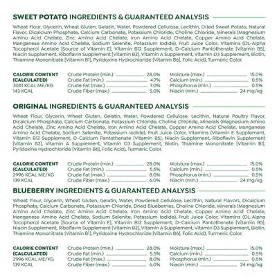 Show full view: Greenies Natural Dental Care Large Size Sweet Potato Original Chicken & Blueberry Dental Dog Treats, 24 count slide 7 of 11