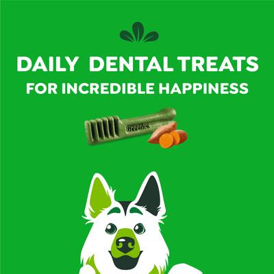 Show full view: Greenies Sweet Potato Natural Large Dental Dog Treats, 8 count slide 8 of 11