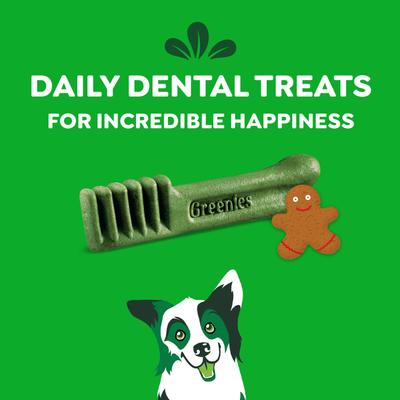 Show full view: Greenies Teenie Gingerbread Flavor Dental Dog Treats, 22 count slide 8 of 11