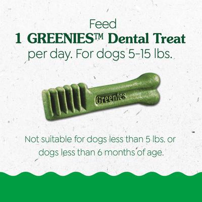 Show full view: Greenies Natural Teenie Puppy Dental Dog Treats, 43 count slide 8 of 11