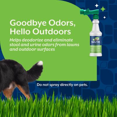 Show full view: NaturVet Yard Odor Eliminator Plus with Citronella, 32-fl oz bottle slide 3 of 8