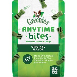 Greenies Anytime Bites Original Chicken Flavor Soft & Chewy Dog Treats, 24-oz bag