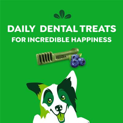 Show full view: Greenies Blueberry Regular Dental Dog Treats, 12 count slide 8 of 12