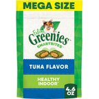 Greenies Feline SmartBites Healthy Indoor Natural Tuna Flavor Soft & Crunchy Adult Cat Treats, 4.6-oz bag