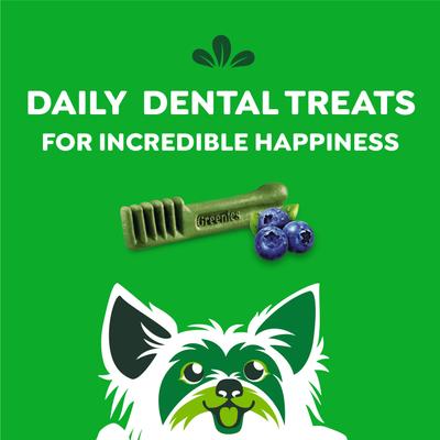 Show full view: Greenies Blueberry Teenie Dental Dog Treats, 43 count slide 8 of 11