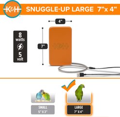 K&H Pet Products Snuggle-Up Bird Warmer, Medium/Large slide 2 of 6