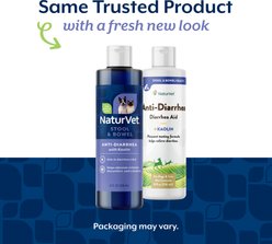 NaturVet Anti-Diarrhea Diarrhea Aid + Kaolin for Dogs & Cats, 8-fl oz bottle slide 2 of 7