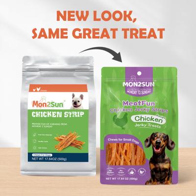 Show full view: MON2SUN Chicken Jerky Strips Dog Treats, 17.64-oz bag slide 3 of 10
